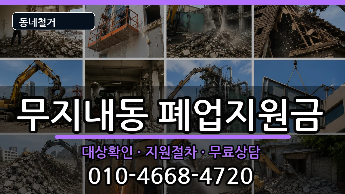 경기시흥시무지내동 폐업지원금 경기시흥시무지내동 폐업지원금 현장 처리 안내 이미지 3