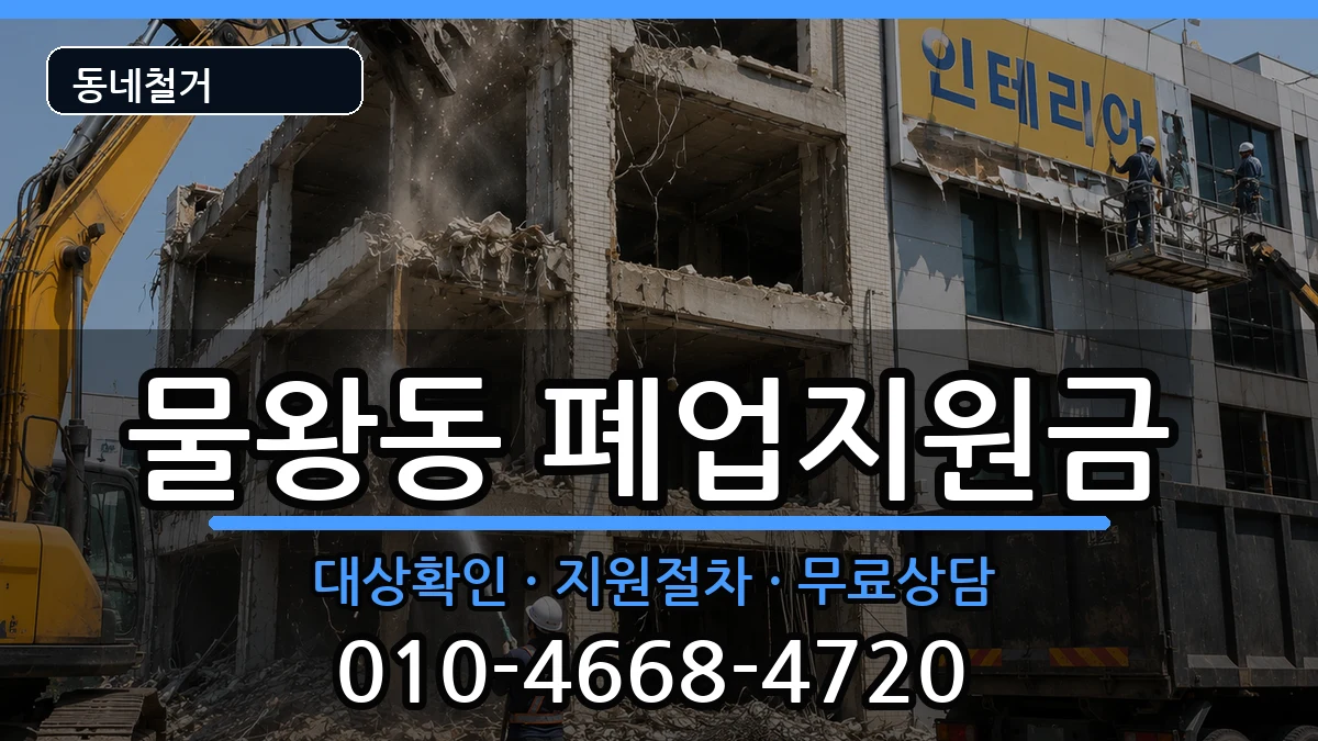 경기시흥시물왕동 폐업지원금 경기시흥시물왕동 폐업지원금 현장 처리 안내 이미지 3